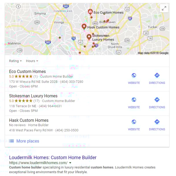 How Reviews Impact Google Ranking for Home Builders